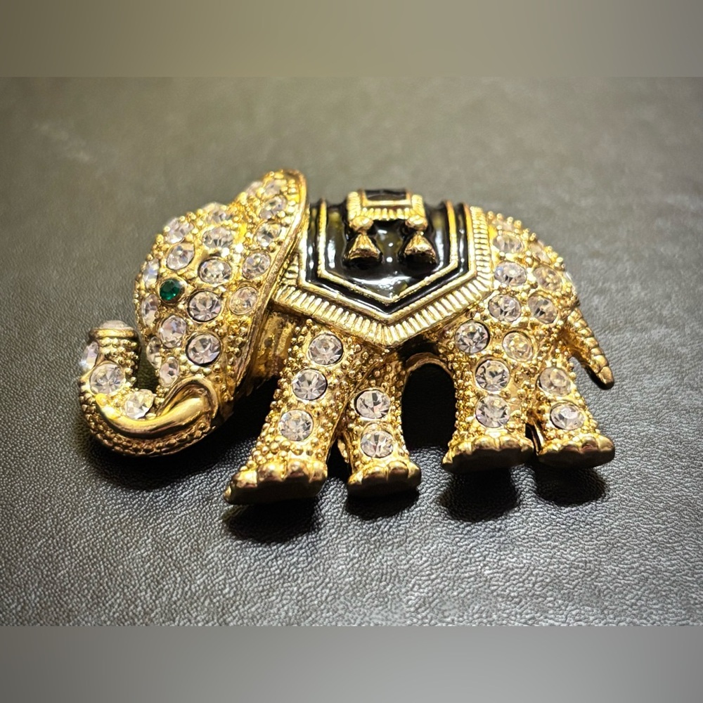 Elephant Brooch